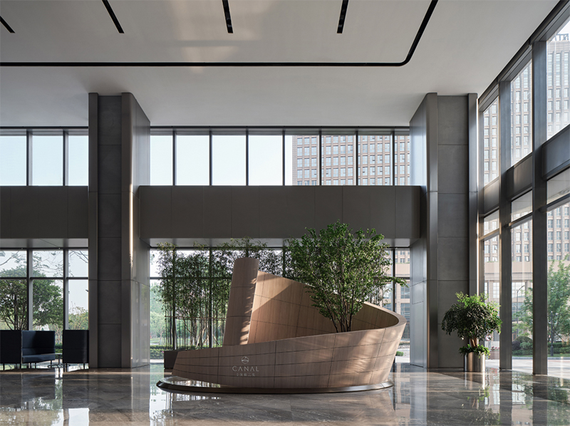 肌理漆效果圖-水紋藝術(shù)案例[辦公區(qū)]